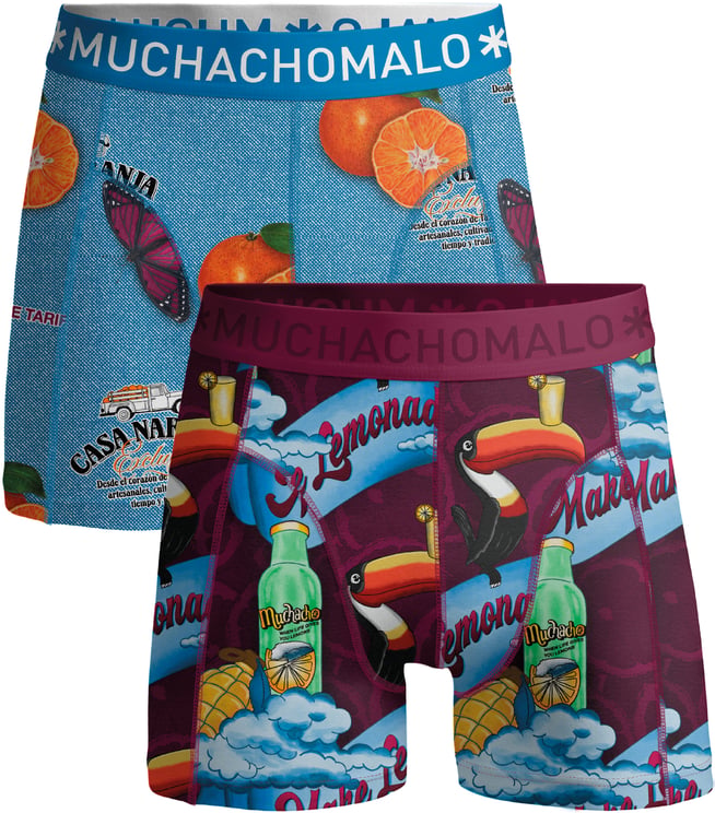 Muchachomalo Boxershorts 2-Pack Multicolor