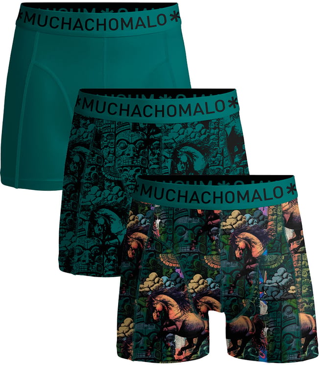 Muchachomalo Boxershorts 3-Pack Multicolor