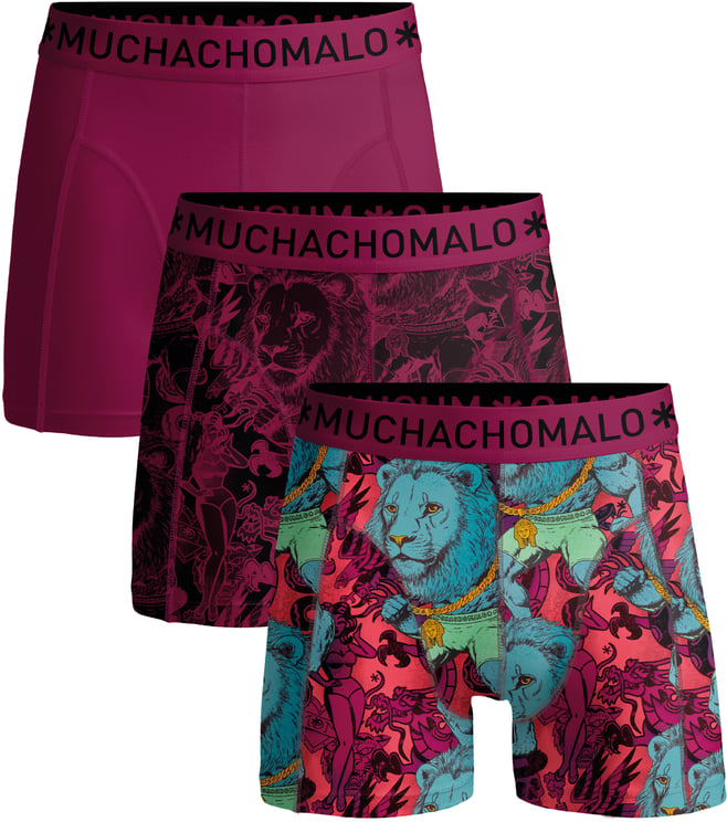 Muchachomalo Boxershorts 3-Pack Multicolor