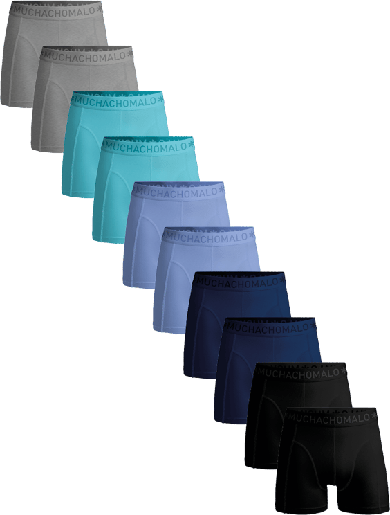 Muchachomalo Boxershorts 10-Pack Multicolor