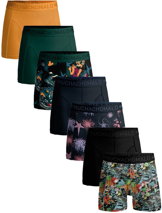 Muchachomalo Boxershorts 7-Pack Multicolor