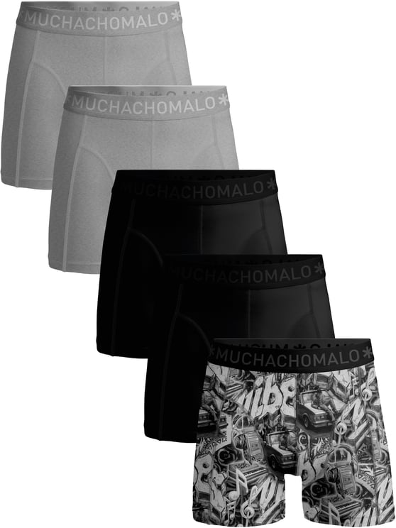 Muchachomalo Boxershorts 5-Pack Multicolor.