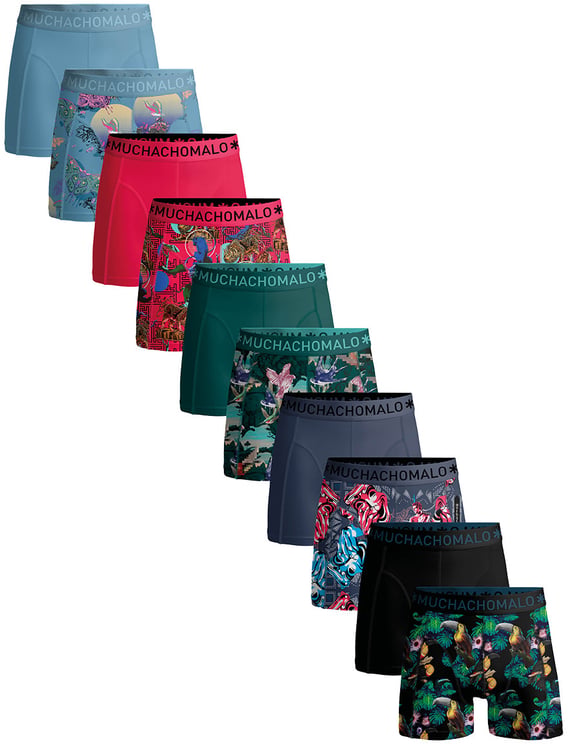 Muchachomalo Boxershorts 10-Pack Multicolor