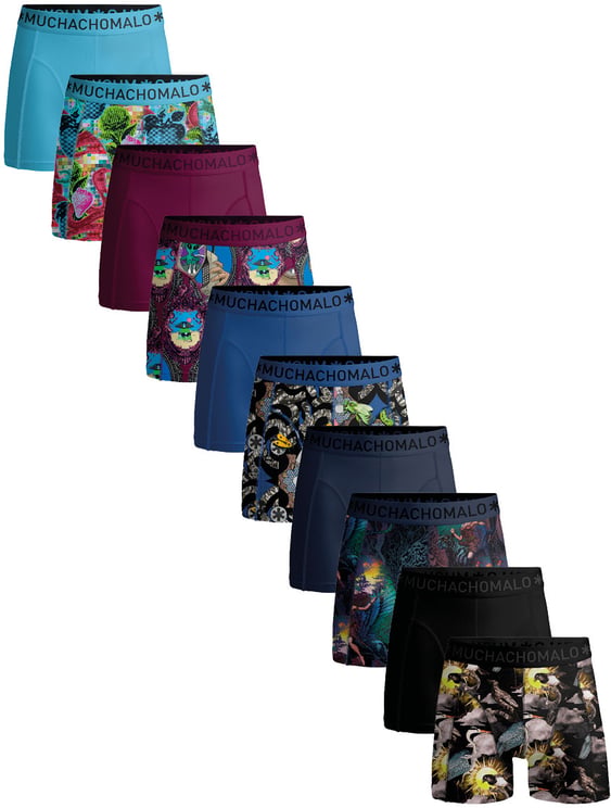 Muchachomalo Boxershorts 10-Pack Multicolor.