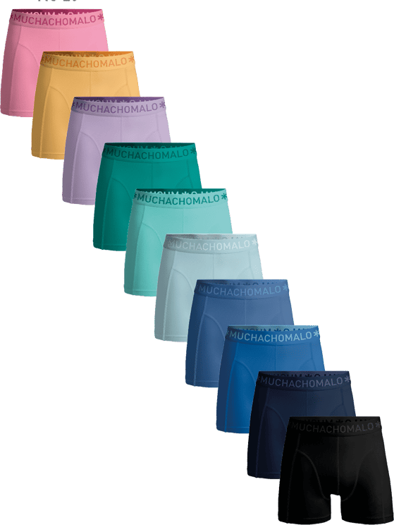 Muchachomalo Boxershorts 10-Pack Multicolor