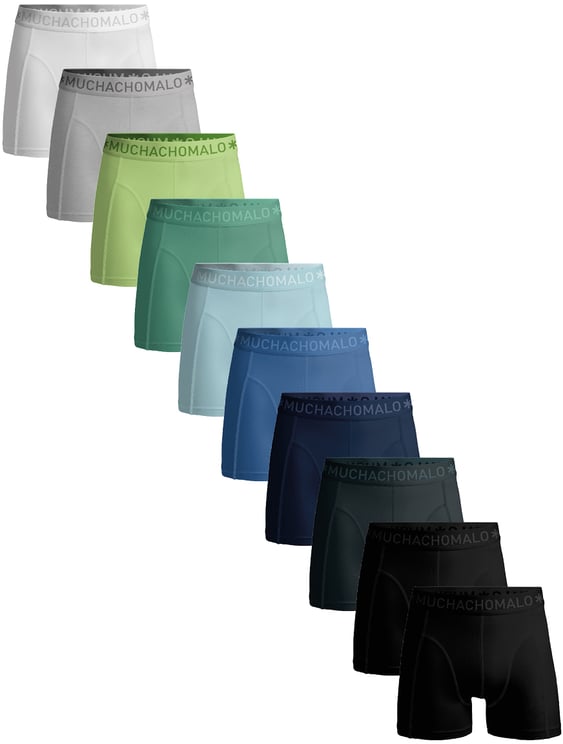 Muchachomalo Boxershorts 10-Pack Multicolor