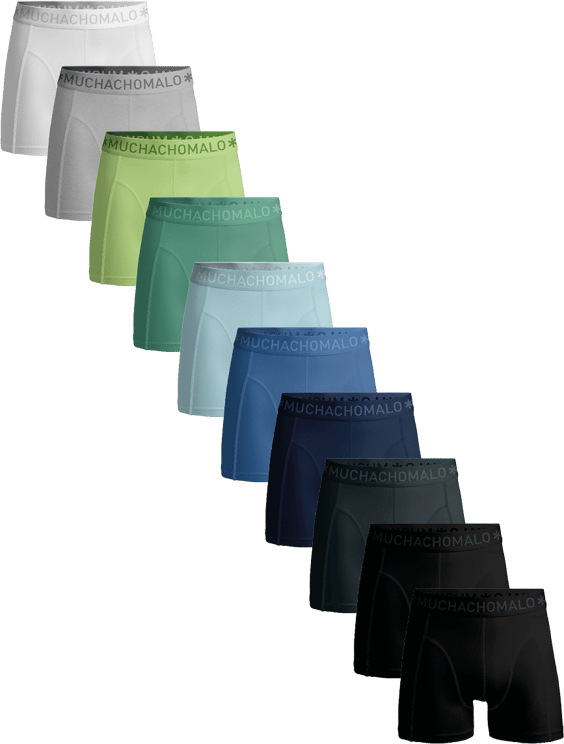 Muchachomalo Boxershorts 10-Pack Multicolor