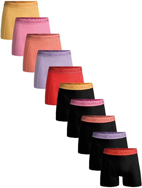 Muchachomalo Boxershorts 10-Pack Multicolor