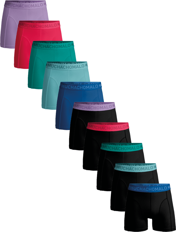 Muchachomalo Boxershorts 10-Pack Multicolor