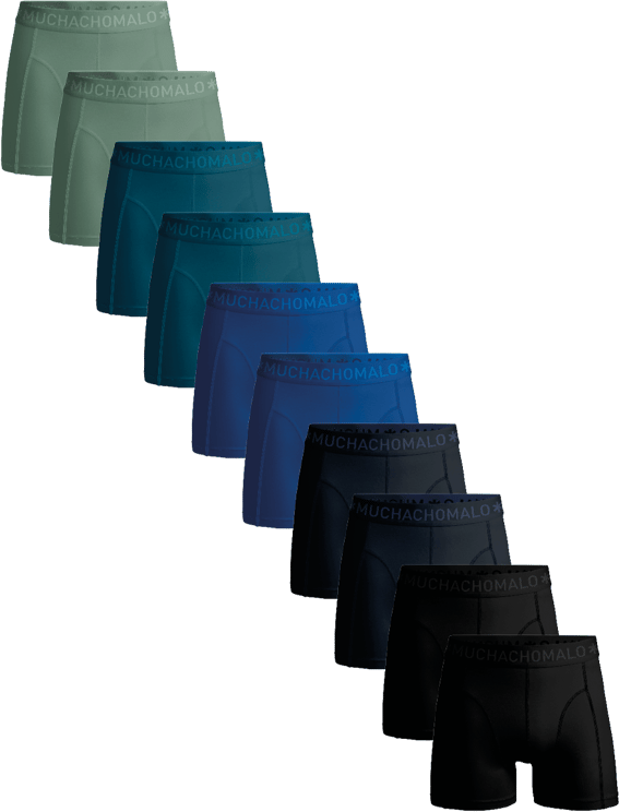 Muchachomalo Boxershorts 10-Pack Multicolor