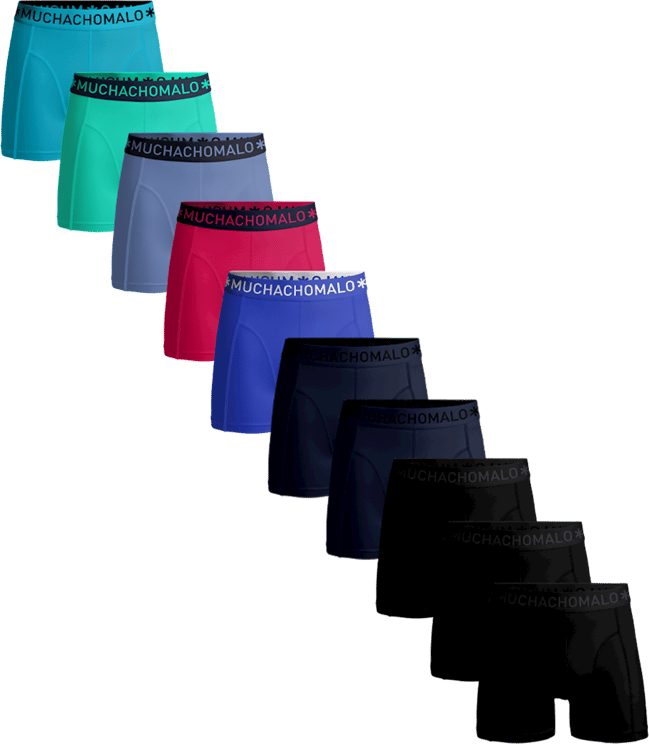 Muchachomalo Boxershorts 10-Pack Multicolor
