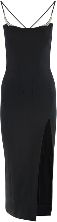 MUGLER Stretch viscose dress