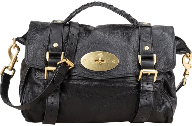 Mulberry Mulberry Soft Buffalo Leather Alexa Satchel Crossbody Handbag