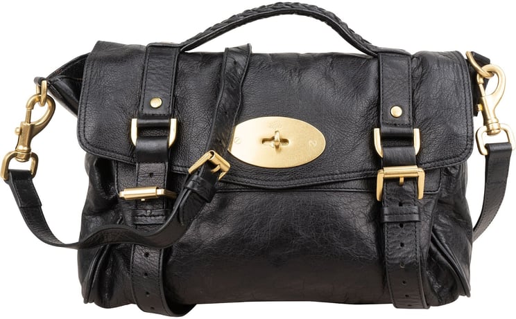 Mulberry Mulberry Soft Buffalo Leather Alexa Satchel Crossbody Handbag