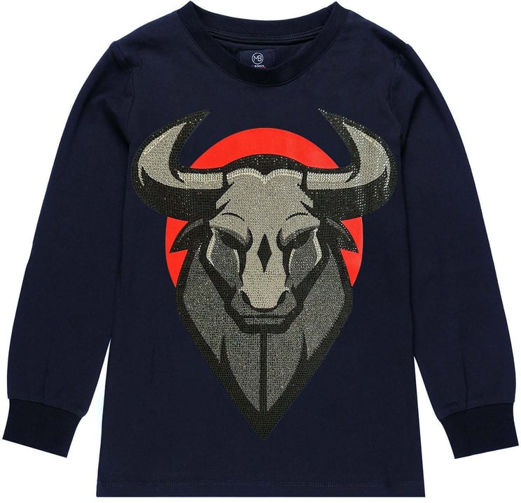 My Brand Angry Bull Longsleeve | NAVY