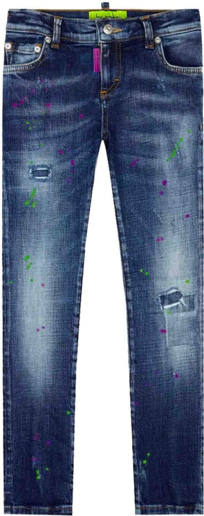 My Brand BLUE DISTRESSED GREEN SP | DENIM