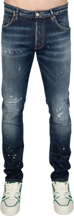 My Brand daytime sky Blue Distressed Jeans | DENIM