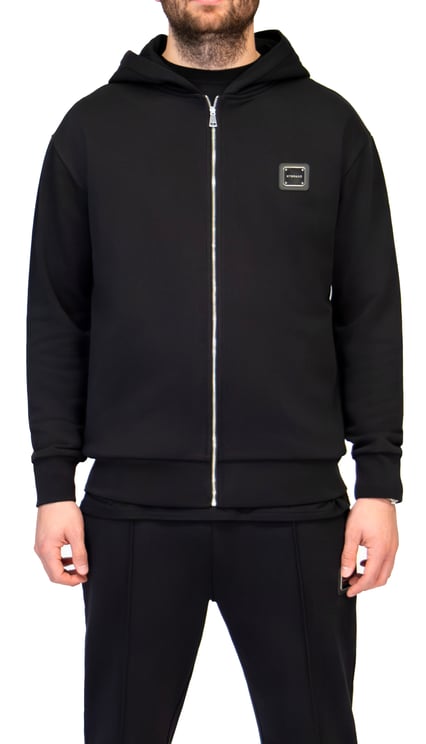 My Brand MB ESSENTIALS ZIP HOODIE | BLACK