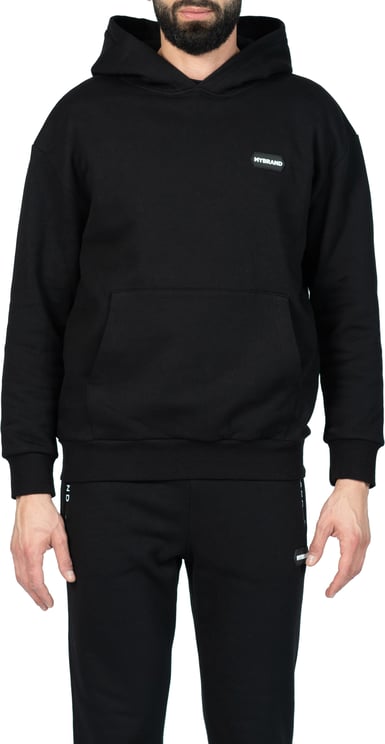 My Brand MB HEXAGON PATCH HOODIE BLA | BLACK