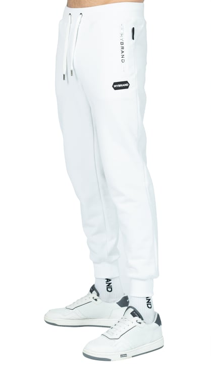 My Brand MB HEXAGON PATCH JOGGINGPAN | WHITE
