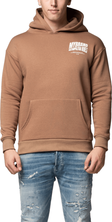 My Brand MB METROPOLITIAN REBELS HOODY | CAMEL