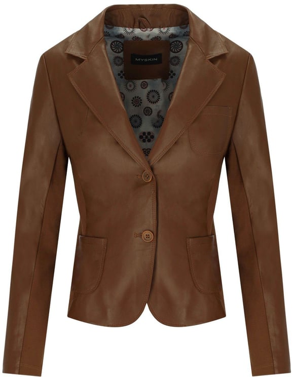 MYSKIN MYSKIN BASIC SINGLE-BREASTED BLAZER