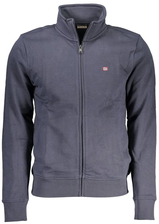 Napapijri Napapijri Blue Cotton Mens Sweatshirt