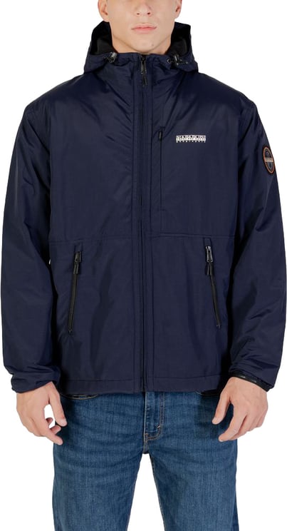 Napapijri Napapijri Blue Polyamide Shell Jacket