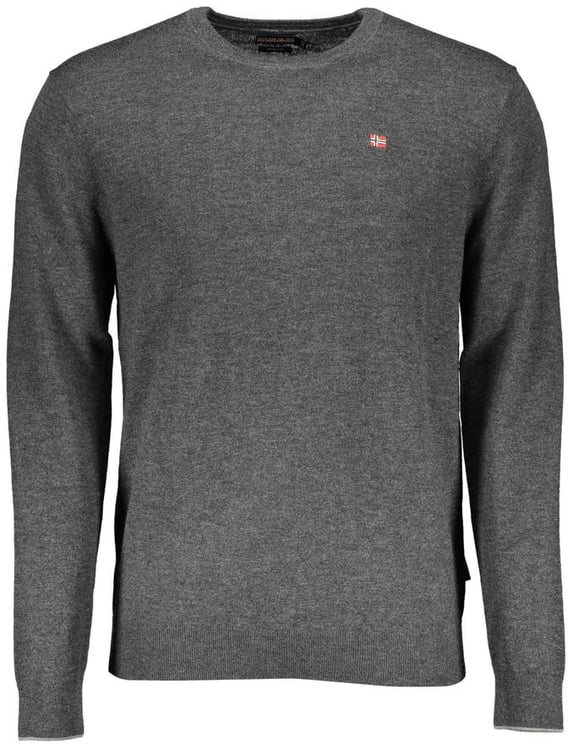 Napapijri Napapijri Grigio Wool Mens Sweater