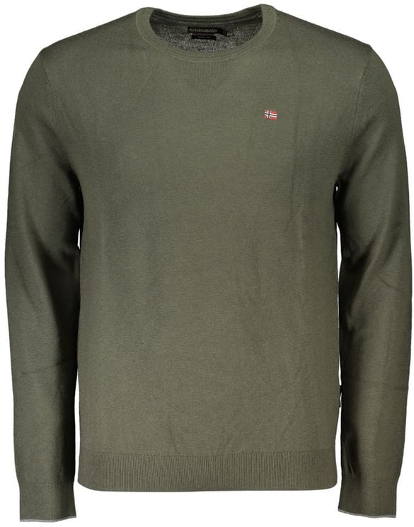 Napapijri Napapijri Green Fabric Men Sweater