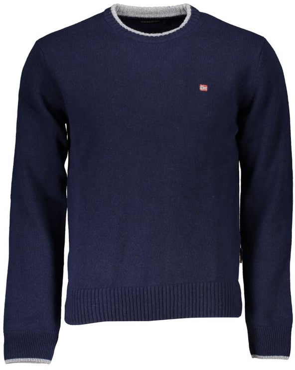 Napapijri Napapijri Blue Tessuto Men Sweater