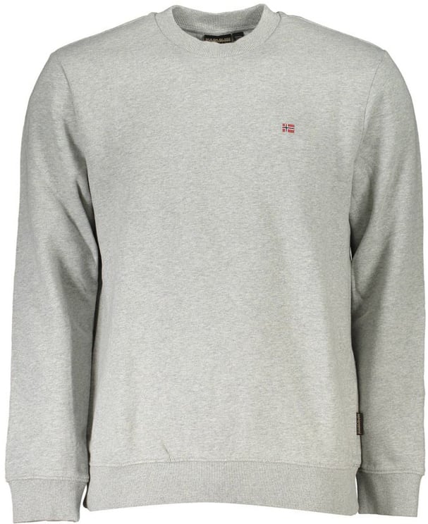Napapijri Napapijri Grigio Cotton Men's Sweatshirt