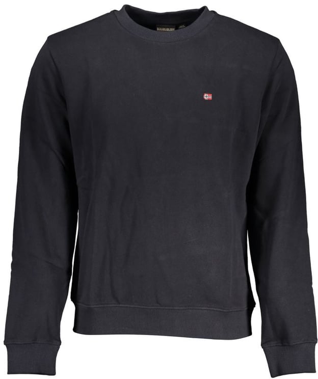 Napapijri Napapijri Black Cotton Men Sweatshirt