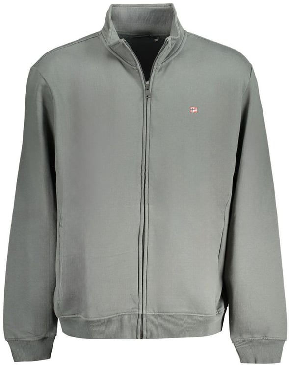 Napapijri Napapijri Verde Cotton Men Sweatshirt