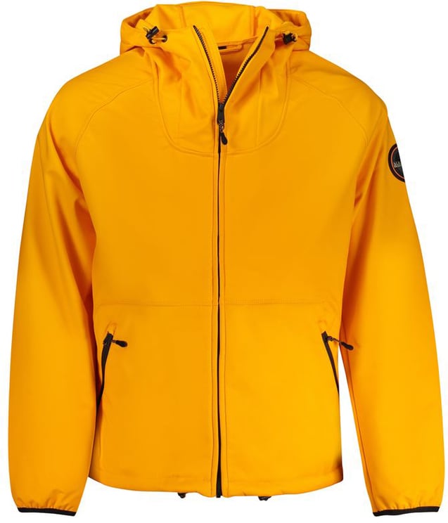 Napapijri Napapijri Orange Recycled Polyester Men Jacket