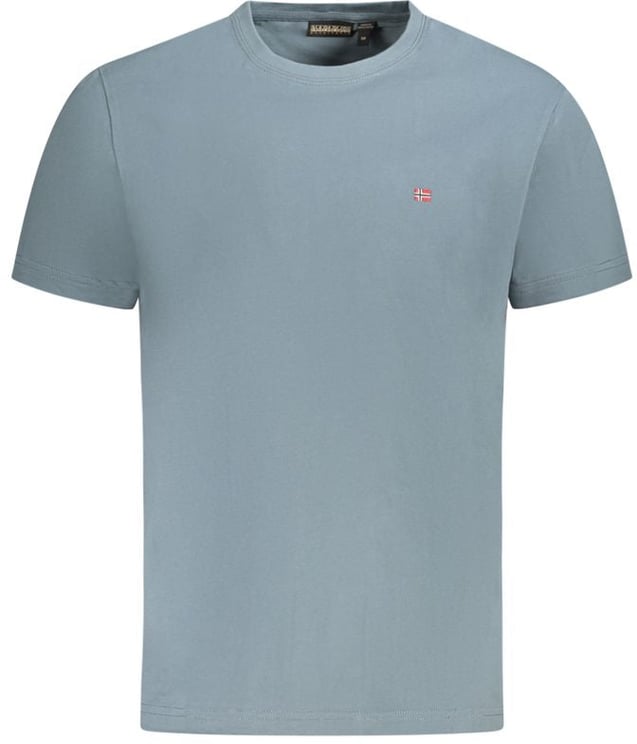Napapijri Napapijri Grigio Cotton Men T-Shirt