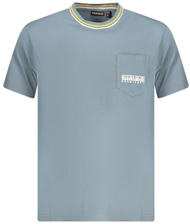 Napapijri Napapijri Grigio Organic Cotton Men's T-Shirt