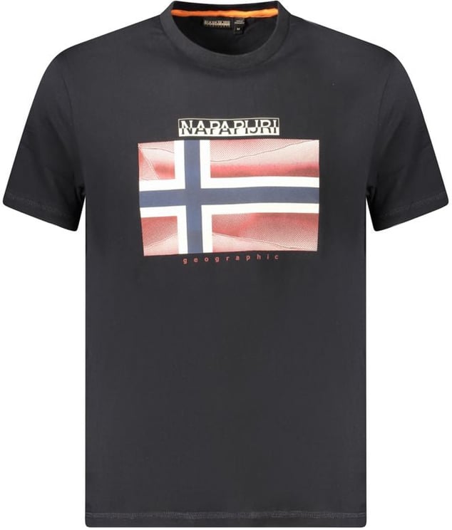 Napapijri Napapijri Black Cotton Men's T-Shirt