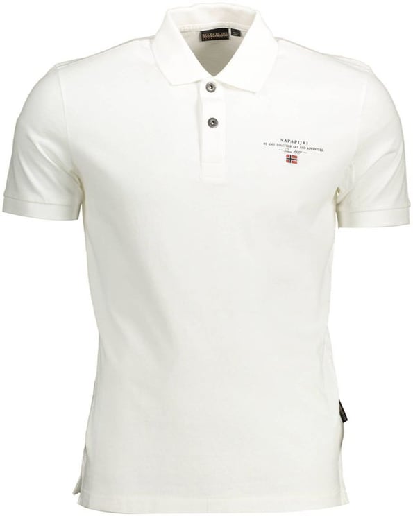 Napapijri Napapijri White Cotton Men's Polo Shirt
