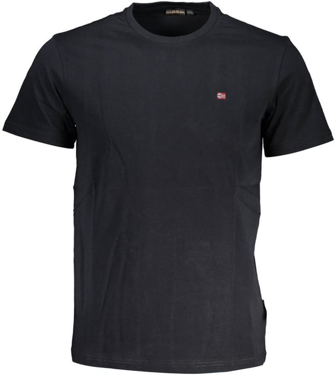 Napapijri Napapijri Black Cotton Men's T-Shirt