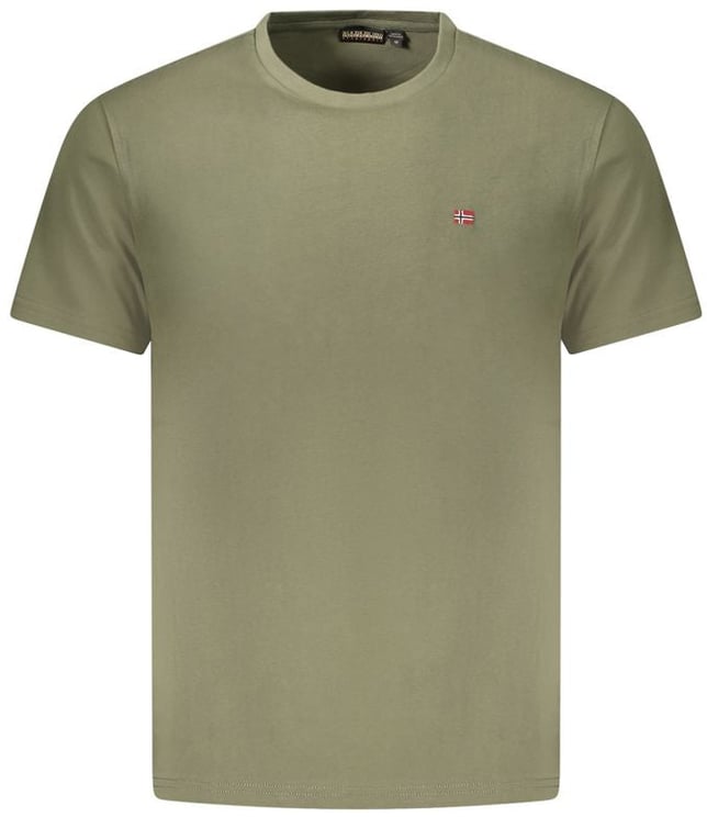 Napapijri Napapijri Verde Cotton Men T-Shirt
