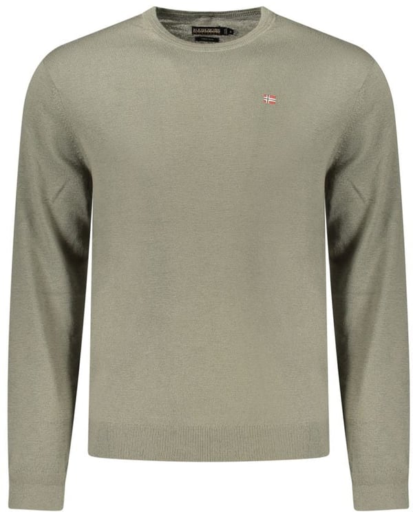 Napapijri Napapijri Verde Wool Men Sweater