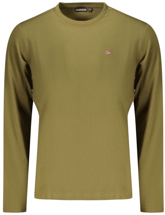 Napapijri Napapijri Verde Cotton Male T-Shirt