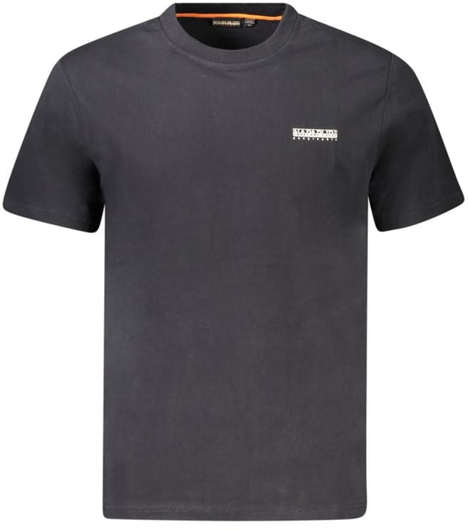 Napapijri Napapijri Black Cotton Men T-Shirt