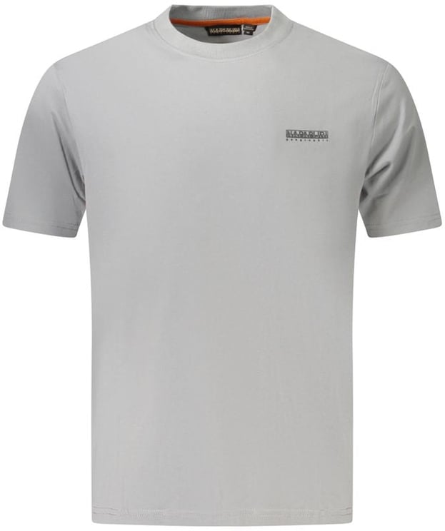 Napapijri Napapijri Grigio Cotton Men T-Shirt