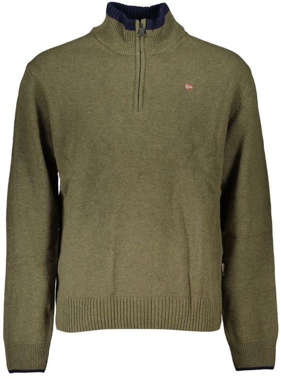 Napapijri Napapijri Verde Tessuto Men Sweater
