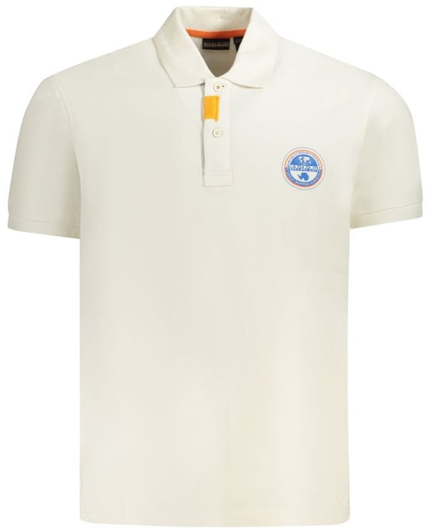Napapijri Napapijri White Cotton Men Polo