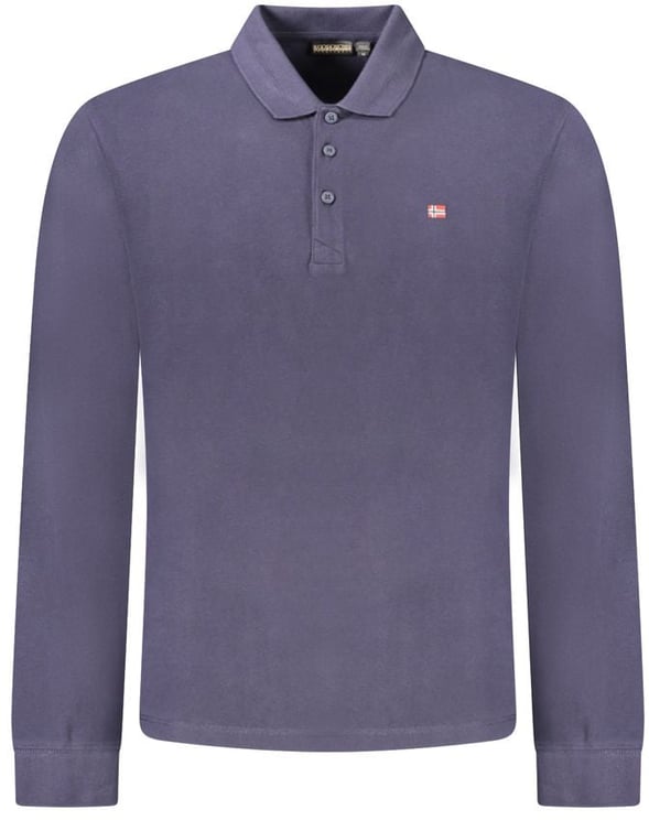 Napapijri Napapijri Blue Cotton Men Polo Shirt