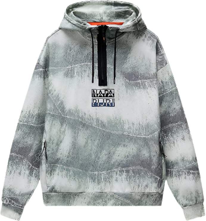 Napapijri Napapijri Tora Half Zip Hoodie Groen