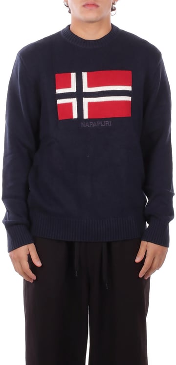 Napapijri Sweaters Blue